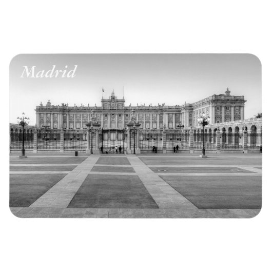 Koninklijk Paleis van Madrid Magneet (Horizontaal)