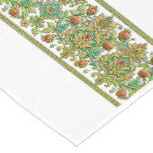 Koninklijk Perzisch Goud Filigraan | Luxe Botanisc Medium Tafelloper (Hoek)