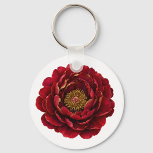 Koninklijk Perzisch Goud Filigraan Luxe Botanisc Sleutelhanger