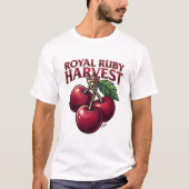 Koninklijk Robijn Oogst T-Shirt (Voorkant)