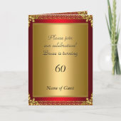 Koninklijk Rood van de Partij van Birthday (Voorkant)