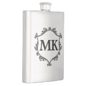  koninklijk schild gepersonaliseerde naam monogram flacon (Rechts)