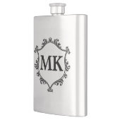  koninklijk schild gepersonaliseerde naam monogram flacon (Links)