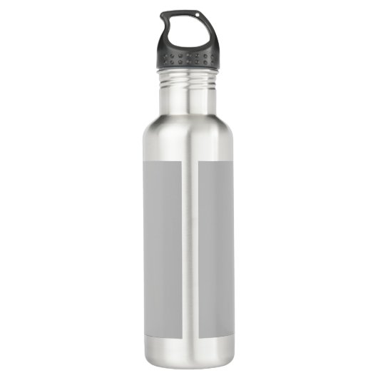  koninklijk schild gepersonaliseerde naam monogram waterfles  (Achterkant)