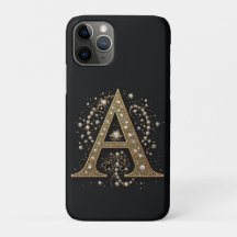 Koninklijk Sierlijk Monogram A ✨ Goud Vintage Luxe