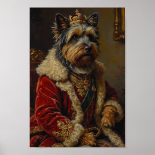 Koninklijk Skye Terrier Portret Poster