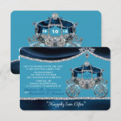 Koninklijk sprookje Save the Date (Voorkant / Achterkant)