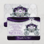 Koninklijk sprookje Save the Date (Voorkant / Achterkant)