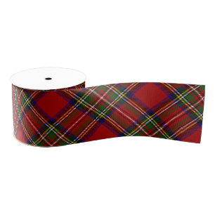 Koninklijk Stewart Tartan heeft een Schots Patroon Grosgrain Lint