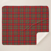 Koninklijk Stewart Tartan heeft een Schots Patroon Sherpa Deken (Voorkant (horizontaal))