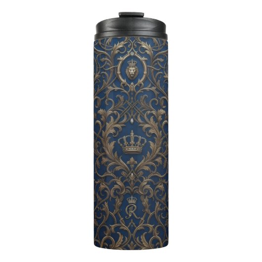 koninklijk stijlpatroon thermosbeker (Voorkant)