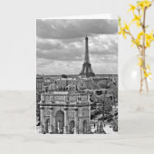 Koninklijk Uitzicht in Parijs Kaart (Gele Bloem)