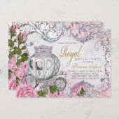 Koninklijk Verjaardagsfeest Prinses Kaart (Voorkant / Achterkant)