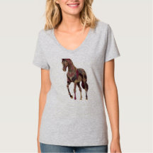 Koninklijk versierd Arabisch paard