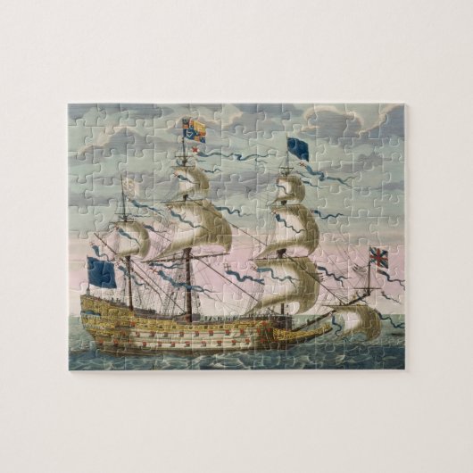 Koninklijk (vlaggenschip) van de Engelse vloot, di Legpuzzel (Horizontaal)