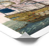 Koninklijk (vlaggenschip) van de Engelse vloot, di Poster (Hoek)