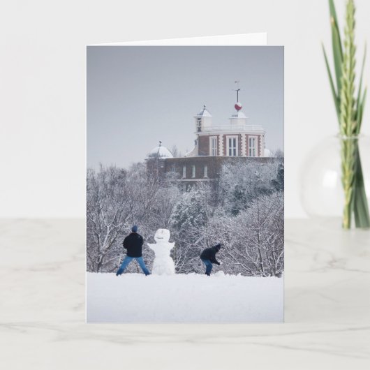 Koninklijk Waarnemingscentrum Feestdagen Kaart (Voorkant)