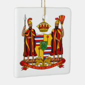 Koninklijk Wapen van het Koninkrijk Hawaï Keramisch Ornament (Rechts)