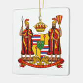 Koninklijk Wapen van het Koninkrijk Hawaï Keramisch Ornament (Links)