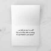 Koninklijk word goed Kaart met DIVAtude (Binnen)