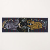 Koninklijk Zilver & Goud Gryphons Yogamat (Voorkant (horizontaal))