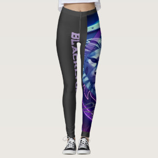 Koninklijk zwart Lyon 53 T-shirt Leggings