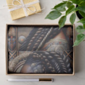 Koninklijke Afrikaanse Koningin Decoupage Tissuepapier (Geschenk)