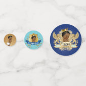 Koninklijke Afrikaanse Prins|Blauw|Baby Blauw & Go Confetti (Voorkanten)