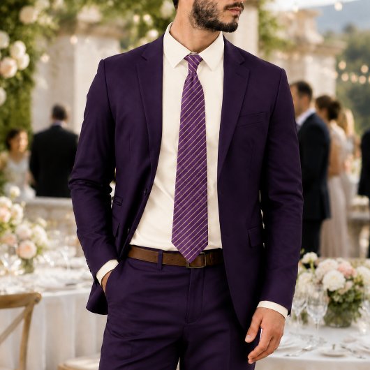 Koninklijke Amethyst Stropdas