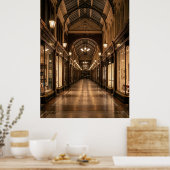 Koninklijke Arcade Antieke Interieur Hal Poster (Keuken)