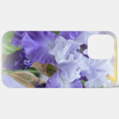Koninklijke Baardiris - Paars & Wit Case-Mate iPhone Case (Achterkant (horizontaal))