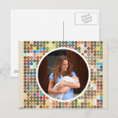 Koninklijke Baby Briefkaart (Voorkant / Achterkant)