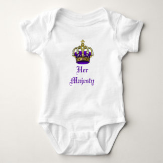 Koninklijke Baby kroonprins of prinses Creeper Romper
