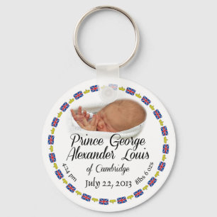Koninklijke Baby - Prins George Alexander Louis Sleutelhanger