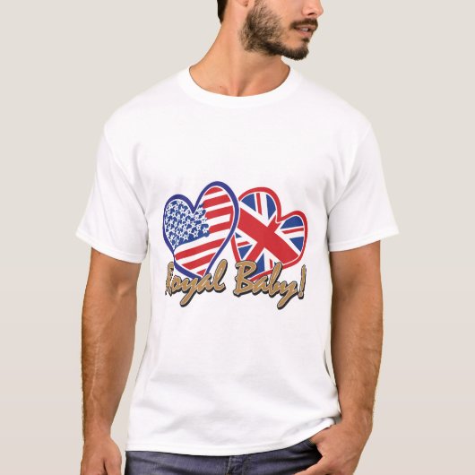 Koninklijke Baby T-shirt (Voorkant)