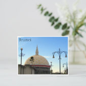 koninklijke bandar regalia briefkaart (Staand voorkant)