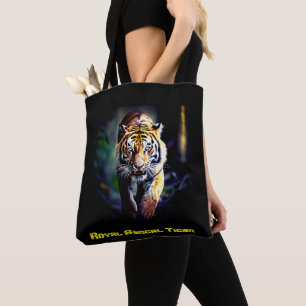 Koninklijke Bengaalse Tijger Markering Tote Bag
