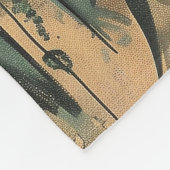 Koninklijke Bengaalse Tijger Wandelen Fleece Deken (Hoek)