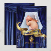 koninklijke Birth koninklijke blauwe goudprins (Voorkant / Achterkant)