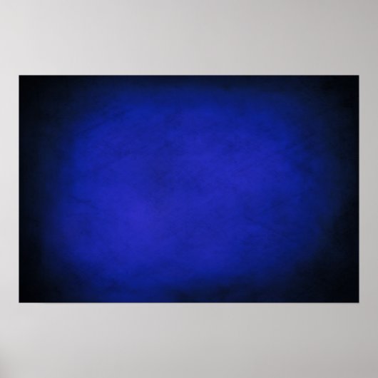 Koninklijke Blauw en Zwarte Achtergronden Poster (Voorkant)
