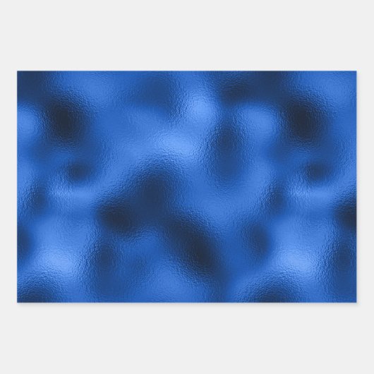 Koninklijke Blauwe Folie Hanukkah - Papieren pakbl Inpakpapier Vel (Voorkant 2)