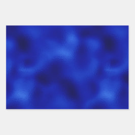 Koninklijke Blauwe Folie Hanukkah - Papieren pakbl Inpakpapier Vel