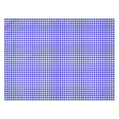 Koninklijke blauwe gingham tafelkleed (Voorkant (Horizontaal))