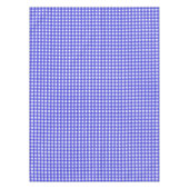 Koninklijke blauwe gingham tafelkleed (Voorkant)