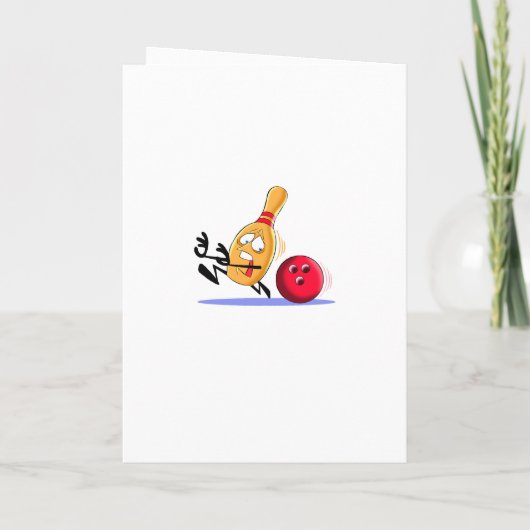 Koninklijke Blauwe Retro Bowling (Achterkant)