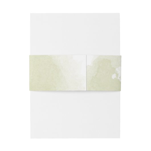 Koninklijke Blauwe Witte Bloemen Groene bladeren B Uitnodigingen Wikkel (Achterkant Voorbeeld)