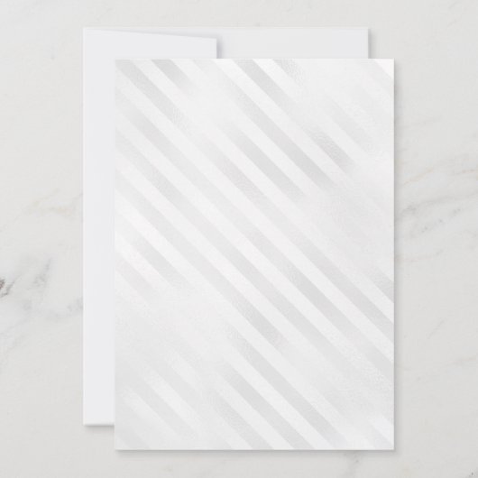 Koninklijke Blauwe Zilveren Ballon Glitter 21e Ver Kaart (Achterkant)