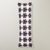 Koninklijke Boho Mandala Lichaamskussen (Voorkant Verticaal)
