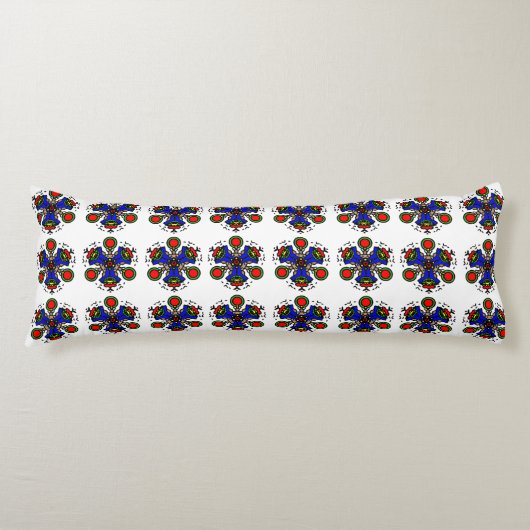 Koninklijke Boho Mandala Lichaamskussen (Voorkant)