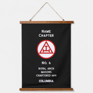 Koninklijke Boog Vrijmetselaars Hangend Wandkleed
